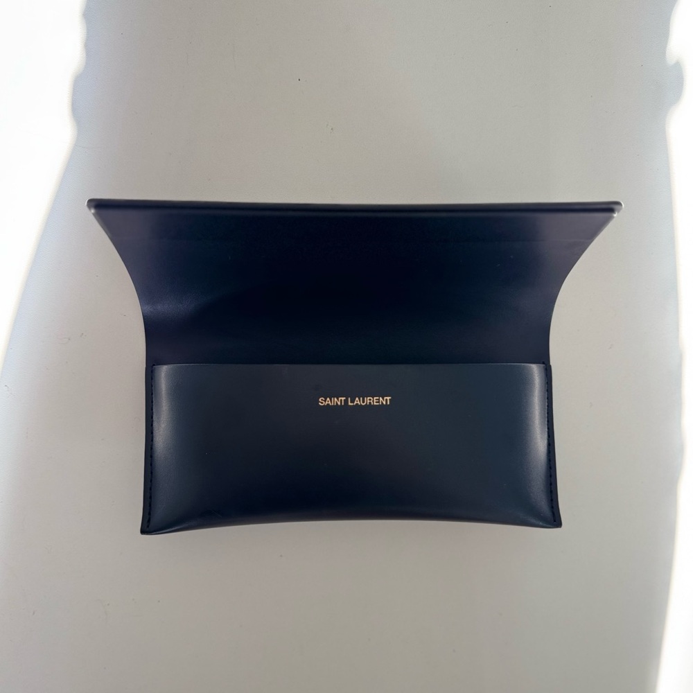 ❌SOLD❌ SAINT LAURENT Black Leather Case/Pouch